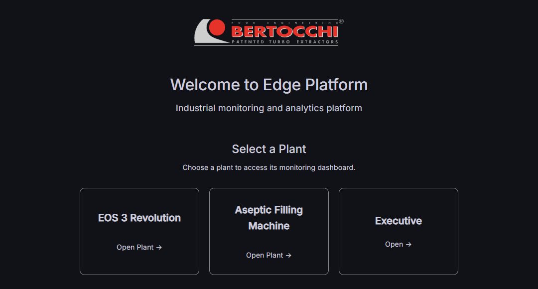 Edge Platform - home